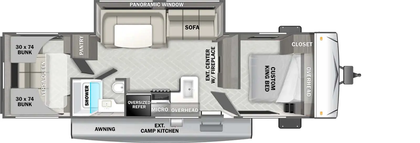 T2800BHL Floorplan Image